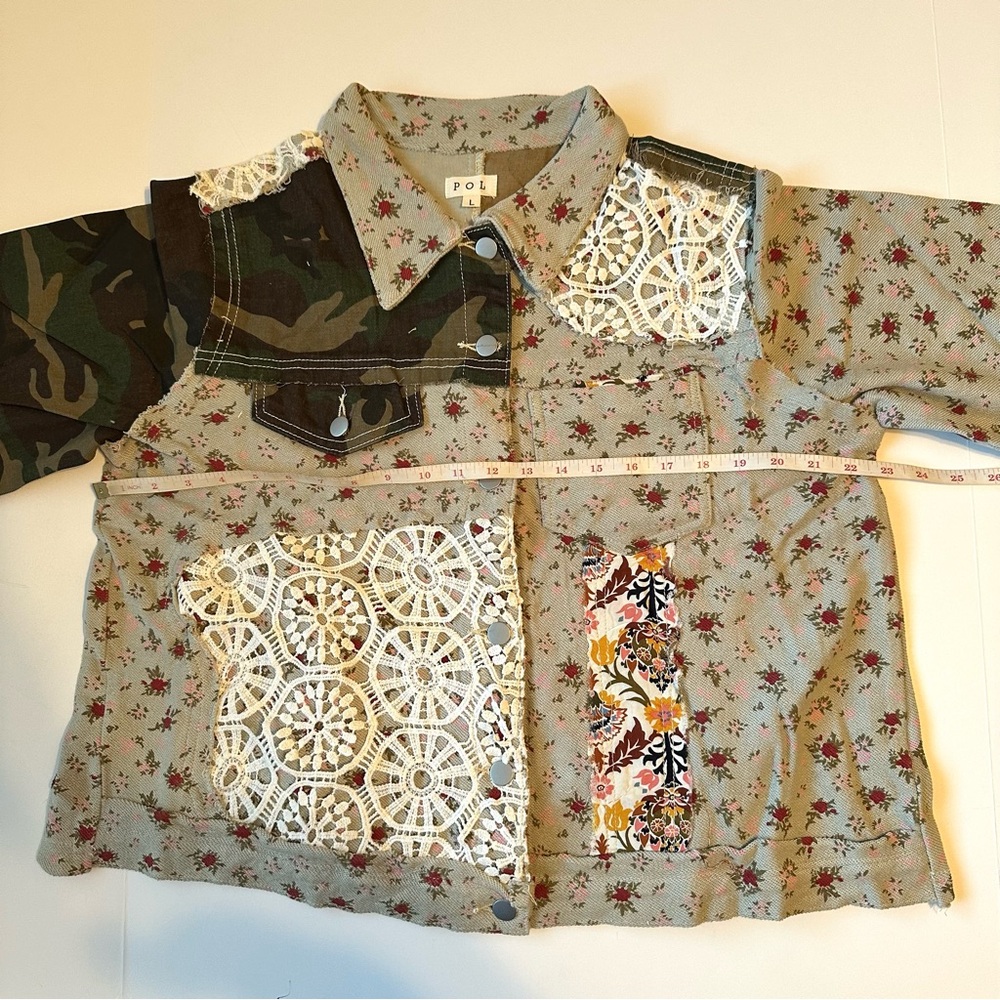 POL Multicolor Patchwork Jacket - Picture 5 of 5